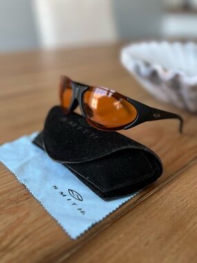 Vintage SMITH Black Frame Sunglasses with Interchangeable Lenses